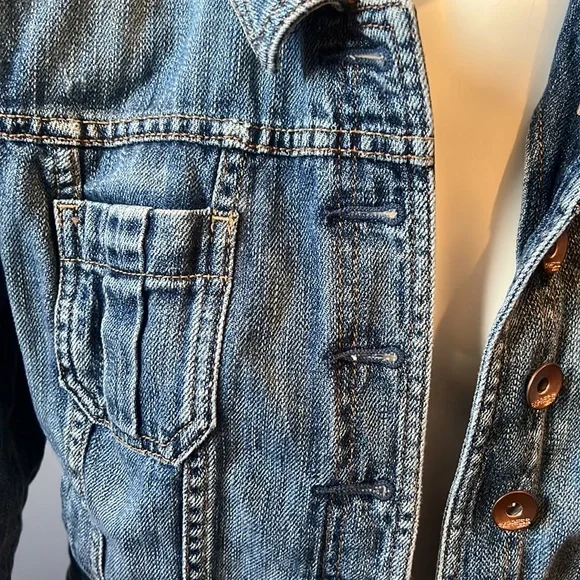 Express Jean Jacket Size Large - Picture 2 of 8